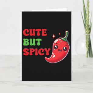 Cartão Cute Chili Engraçado Fofo Mas Picante Por