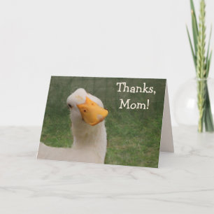 Cartão Cute Goose Mother's Day