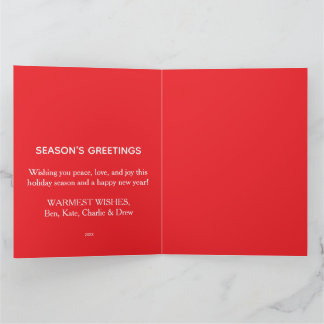 Cartão Cute Husky Dog Christmas Winter Seamless Pattern 