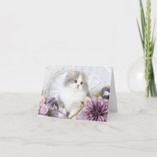 Cartão Cute Kitten Note Card
