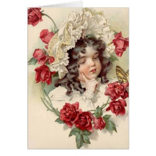 Cartão Cutie do Victorian