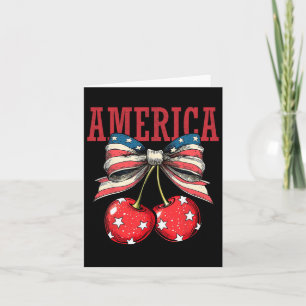 Cartão Cuz América Cherries Coquette Arco Funny Cherry 4t