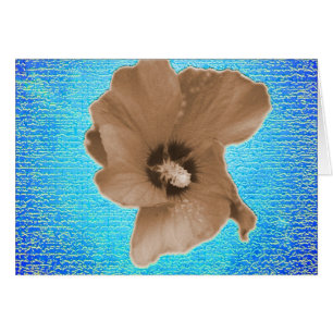 Cartão Cyber Flower, Design digital