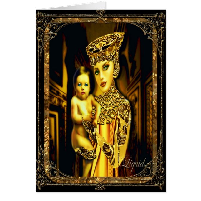 Cartão Cyborg Care Personalizável (Frente)