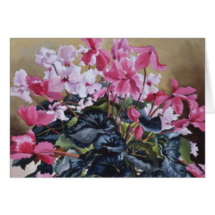 Cartão Cyclamen 2004