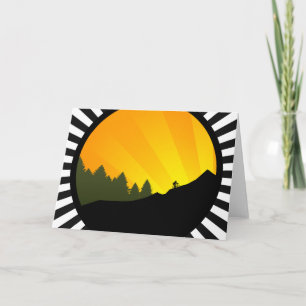 Cartão cycling : mountain rayz :