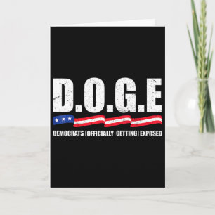 Cartão D.o.g.e Doge Departamento De Eficiência Governamen