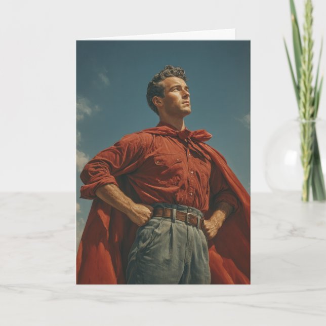 Cartão D) Pai Herói (Frente)