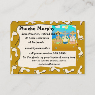 Cartão da aposentadoria do nascido no Baby Boom -