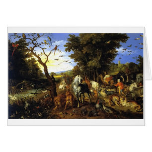 Cartão da arca de Noah