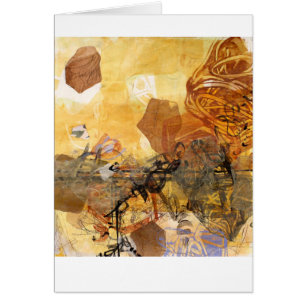 Cartão da arte abstracta do pulso dos dados