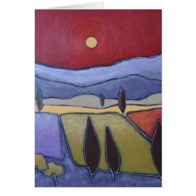 Cartão da arte de Mont Ventoux II (Frente)