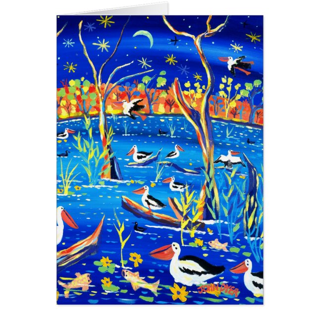 Cartão da arte: Estação de Banrock, capoeira do (Frente)