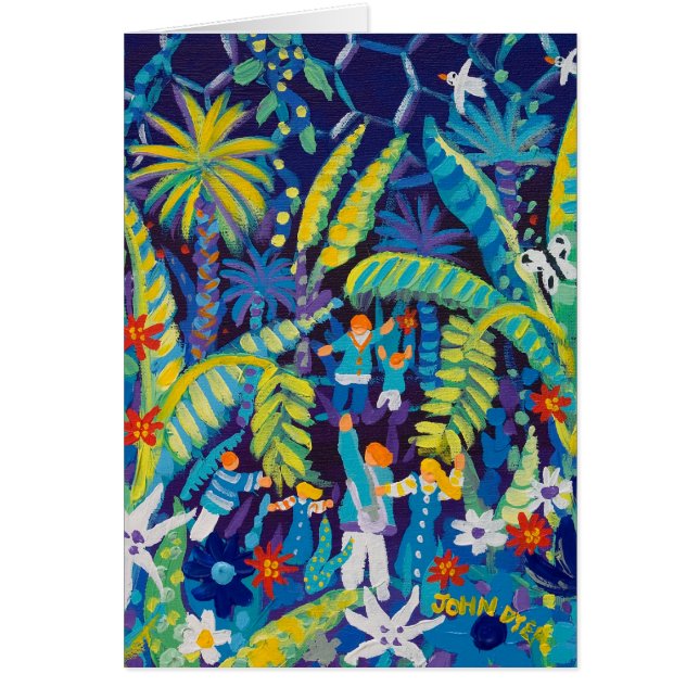 Cartão da arte: Vale da selva, o projeto de Eden (Frente)