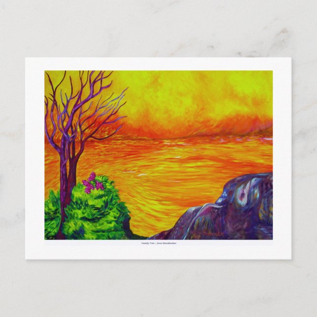 CARTÃO da árvore genealógica (Frente)