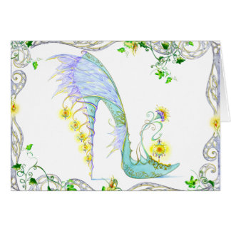 Cartão da bola do país das fadas