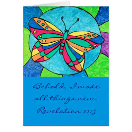 Cartão da borboleta