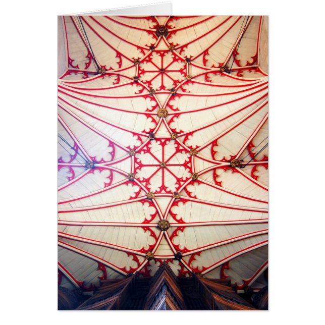 Cartão da capela da faculdade de Winchester (Frente)