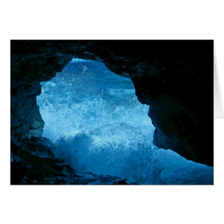 Cartão da caverna do bastão