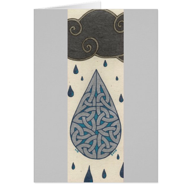Cartão da chuva (Frente)