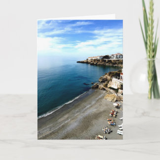 Cartão da coleção da espanha da vista