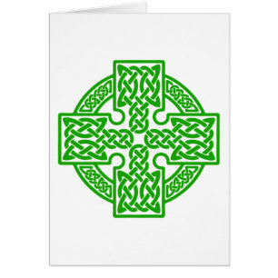 Cartão da cruz celta