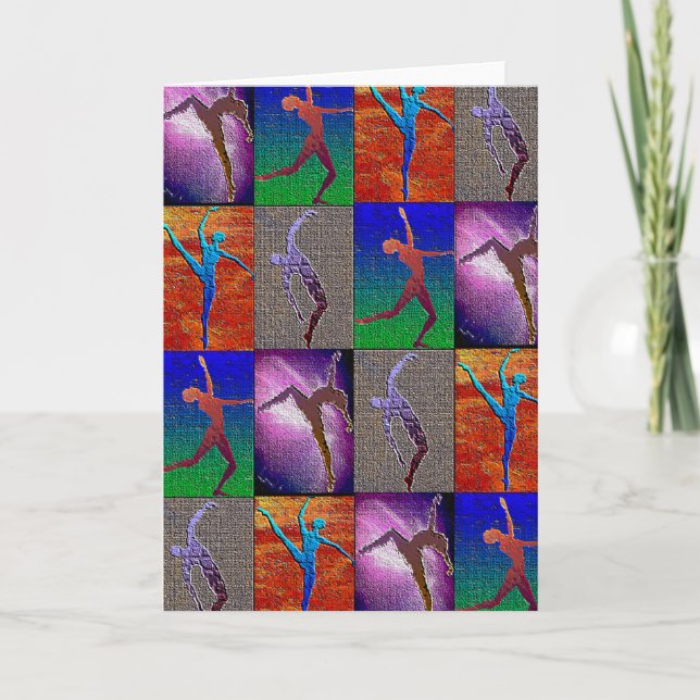 Cartão da dança (Frente)