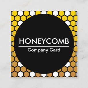 cartão da empresa hexa honeycomb