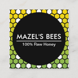 cartão da empresa hexa honeycomb