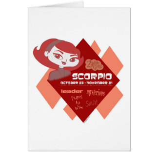 Cartão da Escorpião