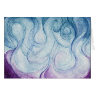 Cartão da explosão do espírito