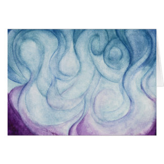 Cartão da explosão do espírito