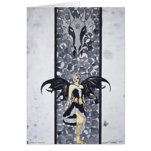 Cartão da filha do dragão (Frente)