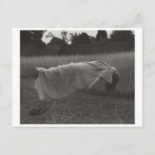 Cartão da foto do vintage