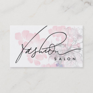 Cartão da fragrância da beleza do desenhista do