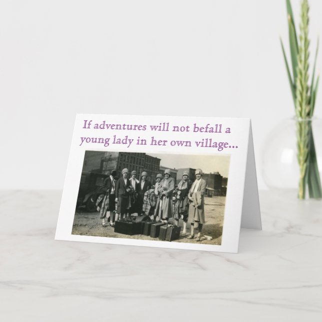 Cartão da graduação de Jane Austen (Frente)