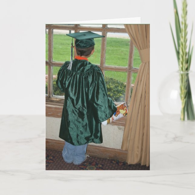 Cartão da graduação dos parabéns (Frente)