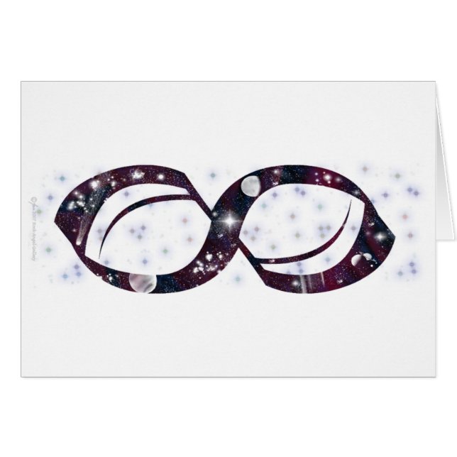 Cartão da infinidade (Frente Horizontal)