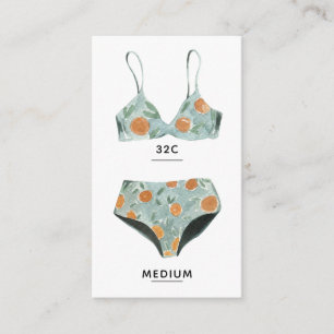 Cartão da inserção da lingerie de Bachelorette