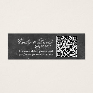 Cartão da inserção do Web site do casamento do