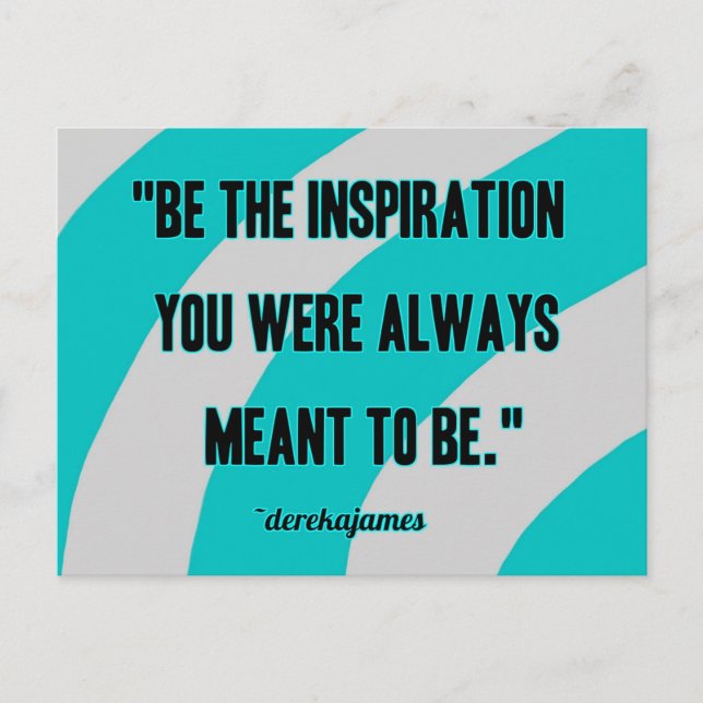 Cartão da inspiração (Frente)