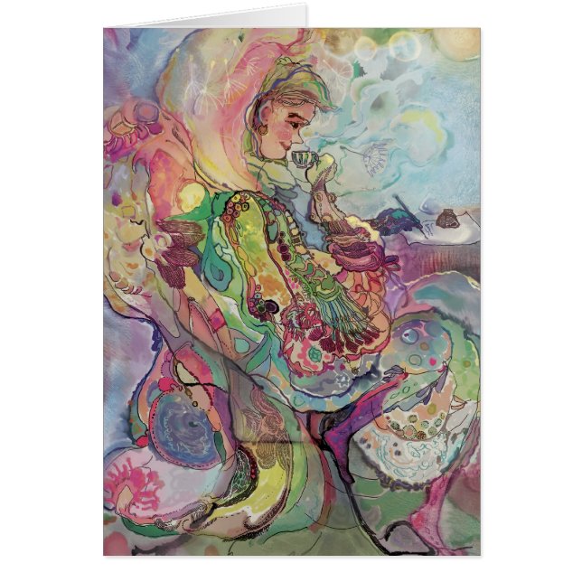 Cartão *** da letra do dente-de-leão (Frente)