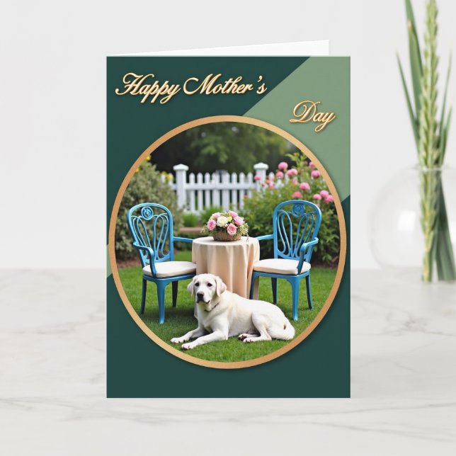 Cartão da Mãe Jardim Doce (Frente)