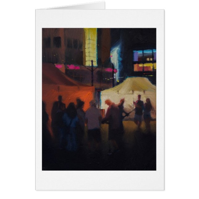 Cartão Da "música rua " (Frente)