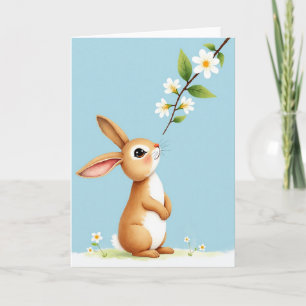Cartão da Natureza da Flor de Coelhinho da Primave
