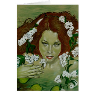 Cartão da ninfa do Naiad