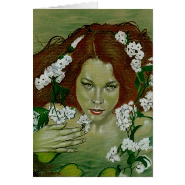 Cartão da ninfa do Naiad (Frente)