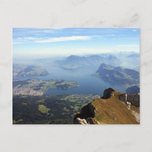 Cartão da paisagem da natureza