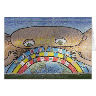 Cartão da parede da paz de CITYarts Harlem