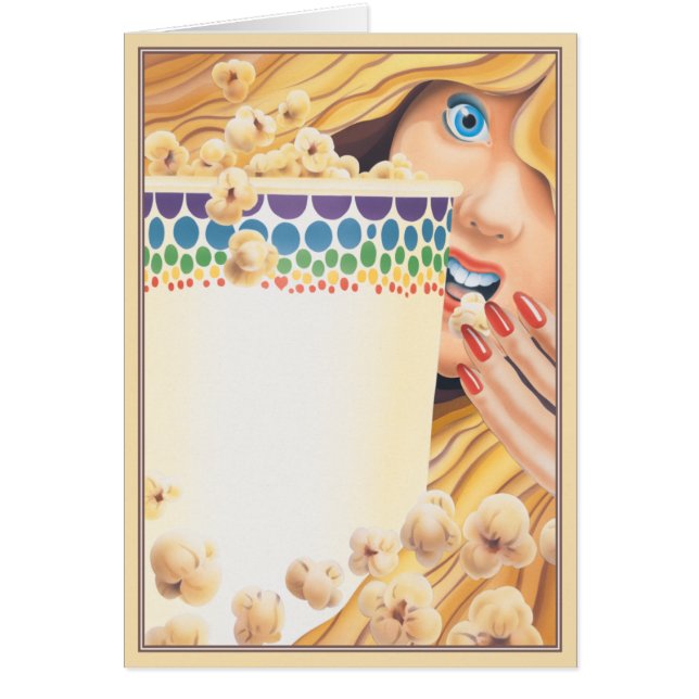 Cartão © da pipoca (Frente)